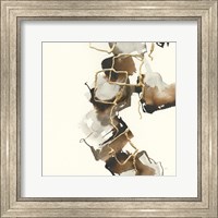 Framed Gold Squares II