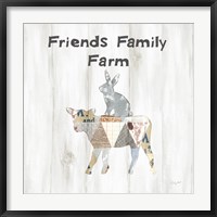 Framed Farm Family VIII