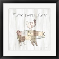 Farm Family VII Framed Print