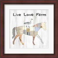 Framed Farm Family V