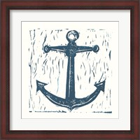 Framed Nautical Collage on White III