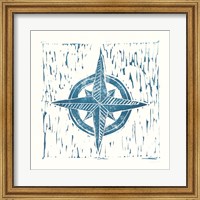 Framed Nautical Collage on White II