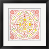 Framed 'Citrus Tile IV v2' border=