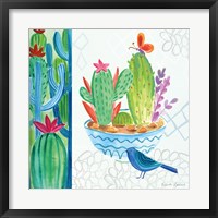Framed Cacti Garden II