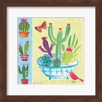 Framed Cacti Garden III