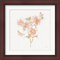 Framed 'Watery Blooms VII' border=