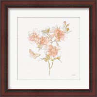 Framed 'Watery Blooms VII' border=