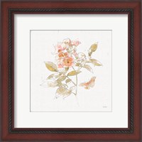 Framed 'Watery Blooms VI' border=