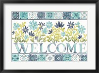 Framed Garden Getaway Welcome