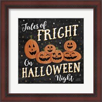 Framed 'Haunted Halloween VII' border=