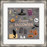 Framed 'Haunted Halloween II' border=