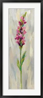 Single Stem Flower IV Framed Print