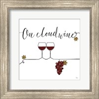 Framed Underlined Wine VIII