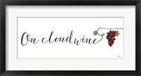 Framed Underlined Wine IV