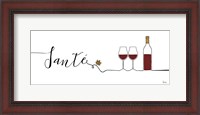 Framed Underlined Wine II