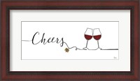 Framed Underlined Wine I