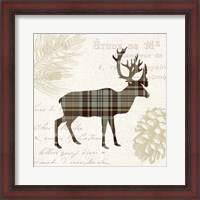 Framed Plaid Lodge I Tan