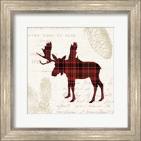 Framed Plaid Lodge IV