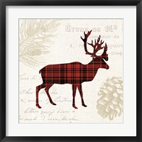 Framed Plaid Lodge I