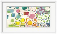 Framed Multicolor Pattern I