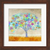 Framed Tree of Peace (detail)