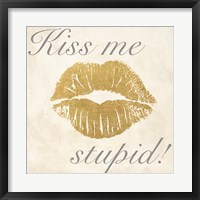 Framed Kiss Me Stupid! #2