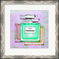 Framed 'Pour Femmes II' border=
