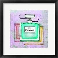 Framed 'Pour Femmes II' border=