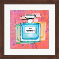 Framed 'Pour Femmes III' border=