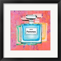 Framed 'Pour Femmes III' border=