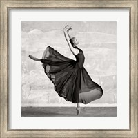 Framed Ballerina Dancing (detail)