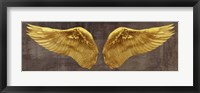 Framed Angel Wings (Gold I)