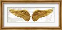 Framed Angel Wings (Gold II)