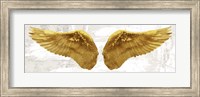 Framed Angel Wings (Gold II)