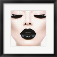 Framed Black Lips