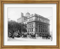 Framed Montreal Court House 1901