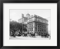 Framed Montreal Court House 1901