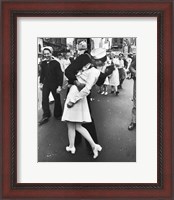 Framed Times Square Kiss