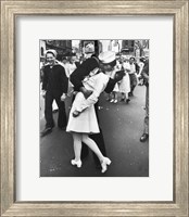 Framed Times Square Kiss