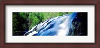 Framed Waterfall in a Forest, Bond Falls, Michigan