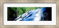 Framed Waterfall in a Forest, Bond Falls, Michigan