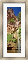 Framed Waterfall, Paradise Canyon, Grand Canyon National Park, Arizona