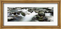 Framed Rocks in Little Pigeon River, Great Smoky Mountains National Park, Tennessee