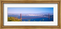 Framed View of the Golden Gate Bridge, San Francisco, California
