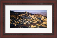 Framed Zabriskie Point, Death Valley, California