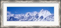 Framed Mountain range, Grand Teton National Park, Wyoming