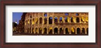 Framed Ruins of an Amphitheater, Coliseum, Rome, Italy