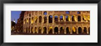 Framed Ruins of an Amphitheater, Coliseum, Rome, Italy