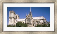 Framed View of the Notre Dame, Paris, Ile-De-France, France