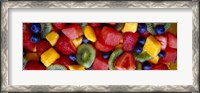 Framed Close-up of Fruit Salad